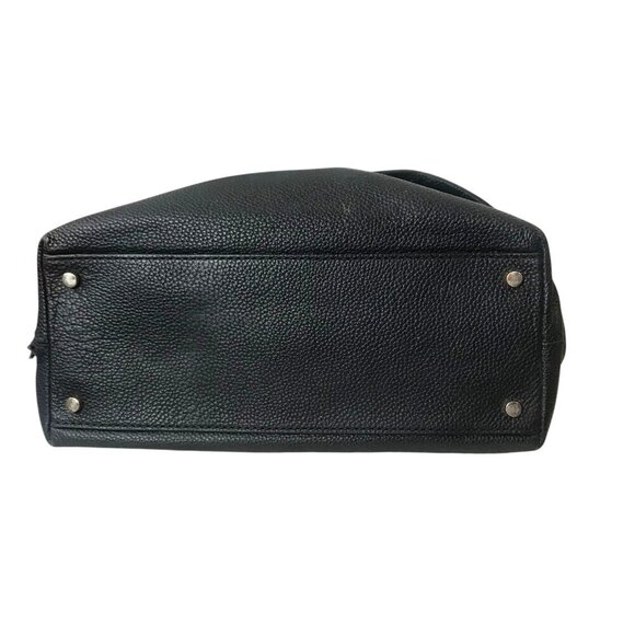 Kate Spade Black Leather Cross Body Bag With Tassels - Picture 6 of 7